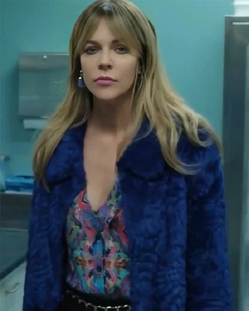 Kaitlin Olson High Potential Fur Jacket