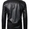 Kari Real Leather Vintage Biker Jacket Back