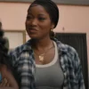 Keke Palmer One of Them Days Checked Shirt