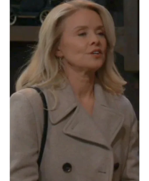 Kristina Wagner General Hospital Wool Peacoat