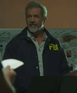 Mel Gibson Boneyard Cotton Blue Jacket