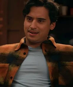 Michael Hsu Rosen The Sex Lives of College Girls S03 Plaid Jacket