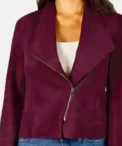 Order Riley Shifting Gears Burgundy Jacket