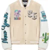 Peter Stegaro Mascot Wool varsity Jacket