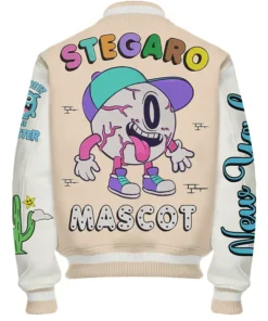 Peter Stegaro Mascot Wool varsity Jacket Back