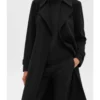 Selena High Potential Black Coat