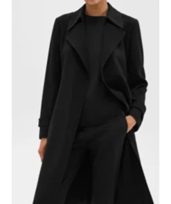 Selena High Potential Black Coat