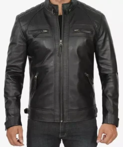 Shop Corey Black Cafe Racer Jacket