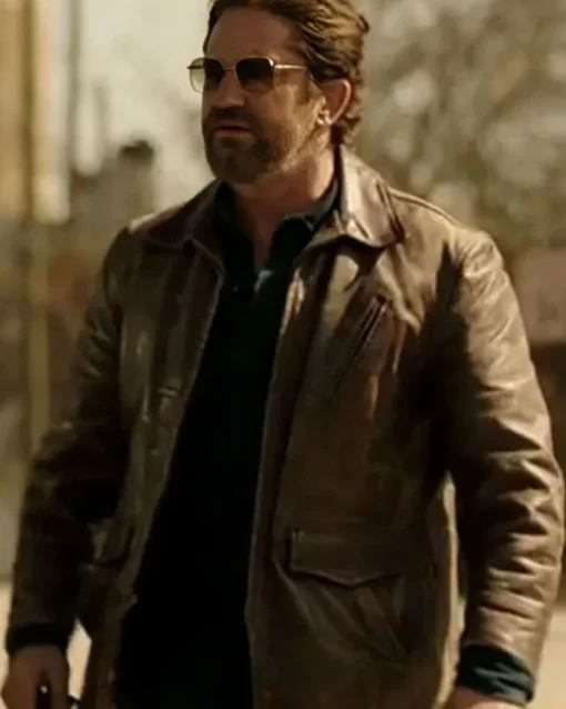 Shop Gerard Butler Den Of Thieves 2 Pantera Jacket