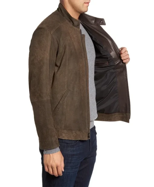 James Gallegos Suede Leather Jacket - Image 3