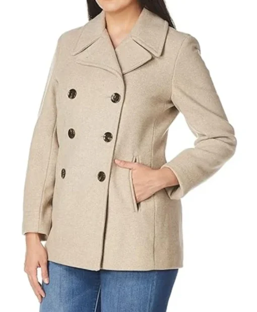 Shop Kristina Wagner General Hospital Wool Peacoat