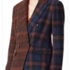 Shop The Traitors US Danielle Reyes Plaid Blazer