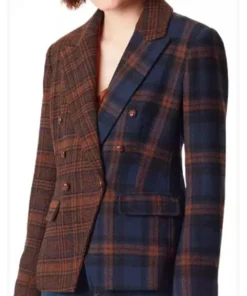 Shop The Traitors US Danielle Reyes Plaid Blazer