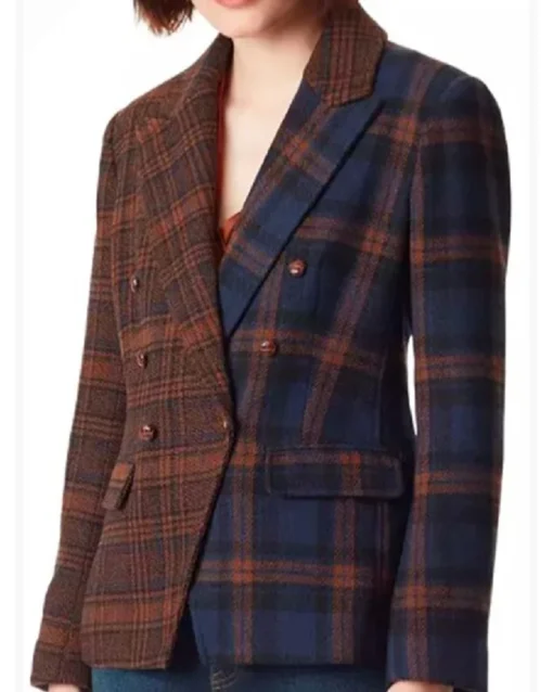 Shop The Traitors US Danielle Reyes Plaid Blazer