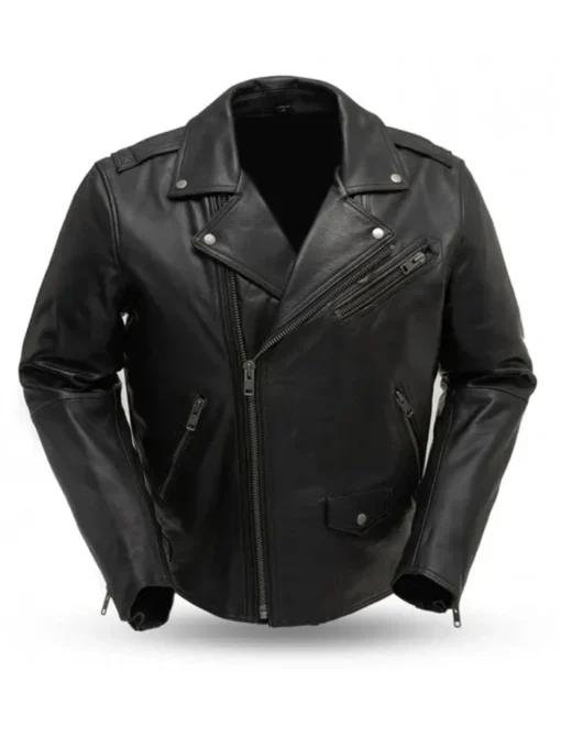 Star American Special Biker Leather Jacket For Sale