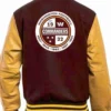 Washington Commanders Maroon and Yellow Varsity Jacket For Sale