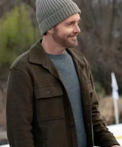 Will Forte Kinda Pregnant Wool Jacket