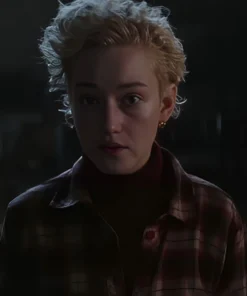 Wolf Man Julia Garner Plaid Shirt