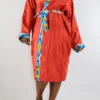 African Kimono Robe Front