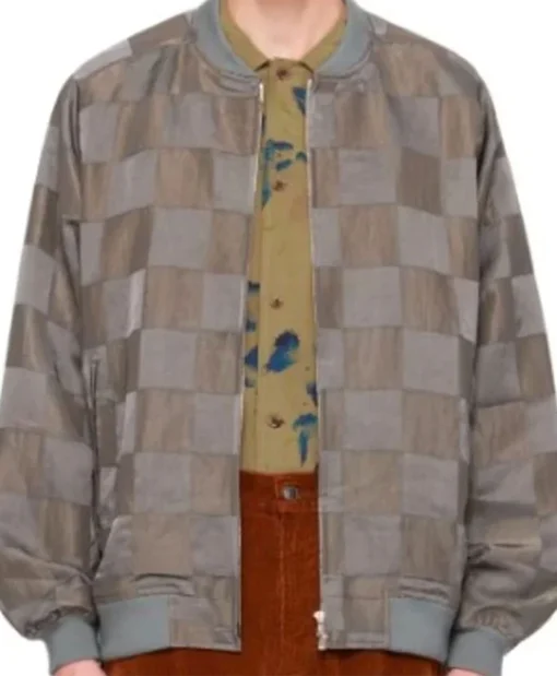 Aury Krebs Brilliant Minds Checkered Jacket For Sale