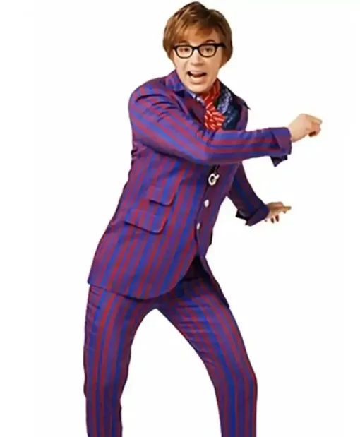 Austin Power Pinstripe Suit