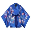 Blue Kimono Robe For Sale