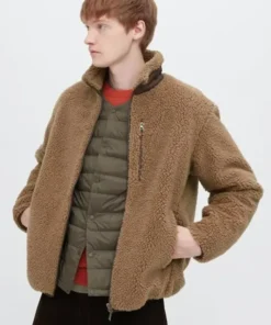 Brown Fleece Jacket