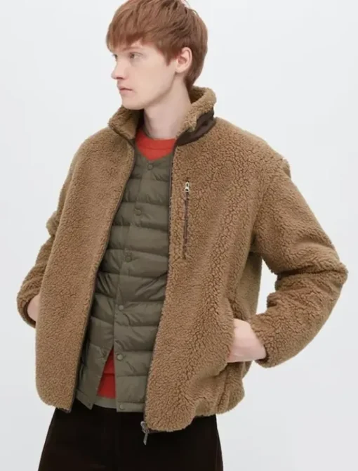 Brown Fleece Jacket