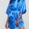 Buy Blue Kimono Robe