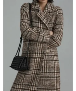 Buy Hayley Erin The Young And The Restless Plaid Coat