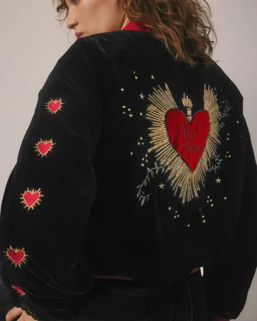 Buy Rockett St George velvet Bomber Jacket