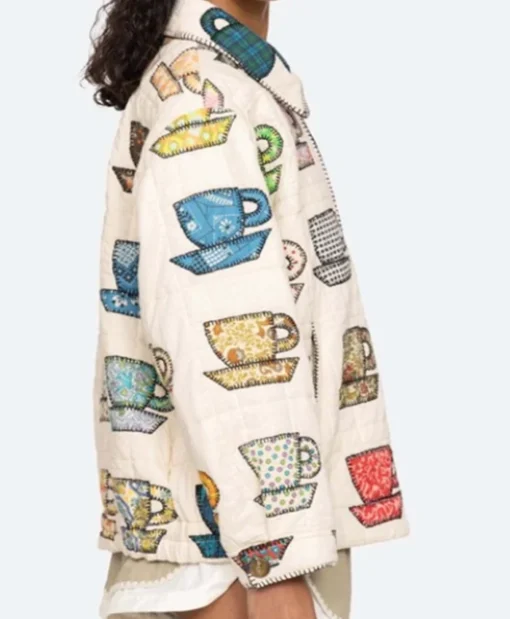 Buy Sweet Magnolias JoAnna Garcia Swisher Tea Cups Print Jacket