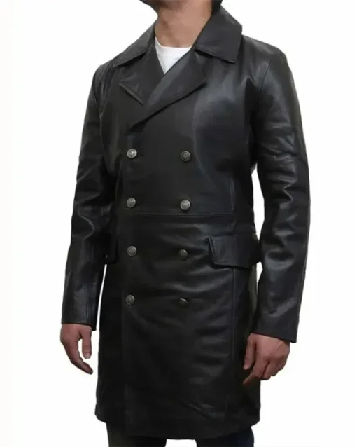 Buy Taylor Kitsch X-Men Origins Gambit Double Breasted Black Coat Sale