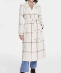 Buy The Young and the Restless Chelsea Newman White Check Coat