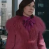 Carrie Preston Elsbeth S02 Pink Fur Coat