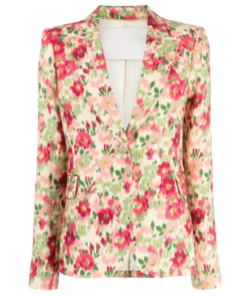 Carrie Preston TV Series Elsbeth Season 02 Elsbeth Tascioni Floral Blazer