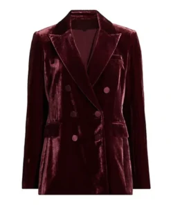 Catherine Tate Going Dutch S01 Velvet Blazer For Sale