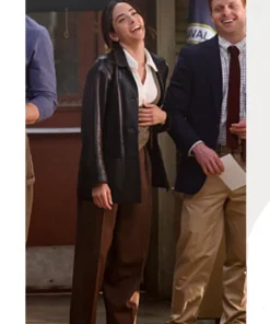 Cecilia Dominguez NCIS Origins S01 Leather Coat