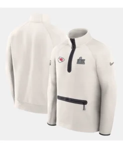 Chiefs Super Bowl LIX Opening Night Tech Fleece Jacket Front