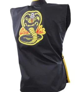 Cobra Kai Black Cosplay Costume Uniform Back