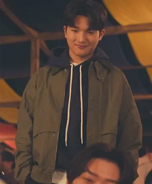 Dae XO Kitty S02 Green Cotton Jacket