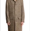 Damian Kane The Young and the Restless Brown Tweed Coat For Sale