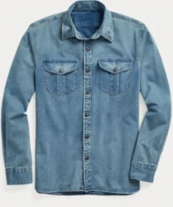 Daniel Romalotti The Young And The Restless Denim Shirt