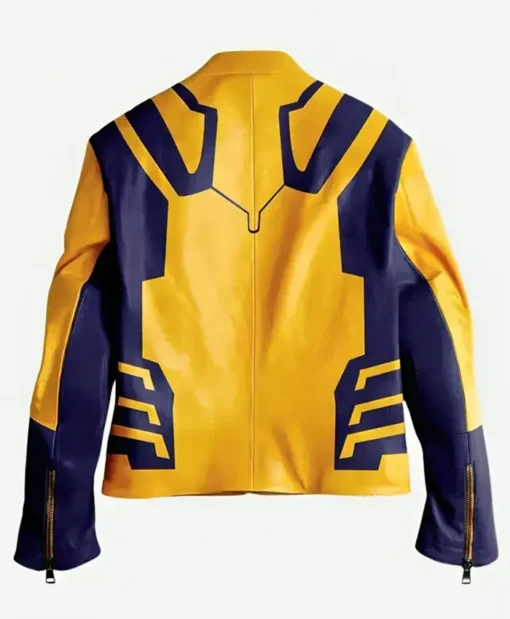 Deadpool 3 Wolverine Yellow Jacket Back