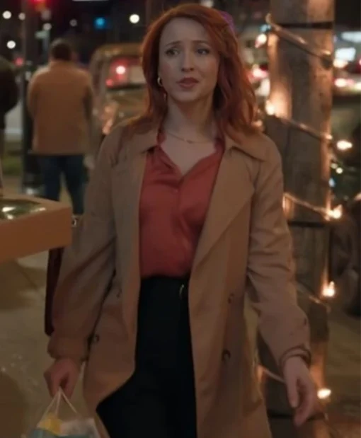 Emily Tennant The Wish Swap Brown Coat