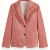 Ghosts US S04 Sam Pink Corduroy Blazer For Sale