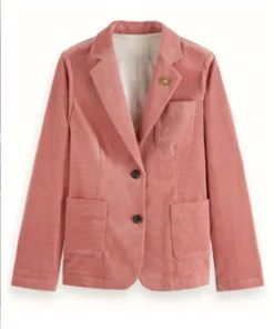 Ghosts US S04 Sam Pink Corduroy Blazer For Sale