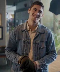 Hero Fiennes Tiffin Picture This Denim Jacket