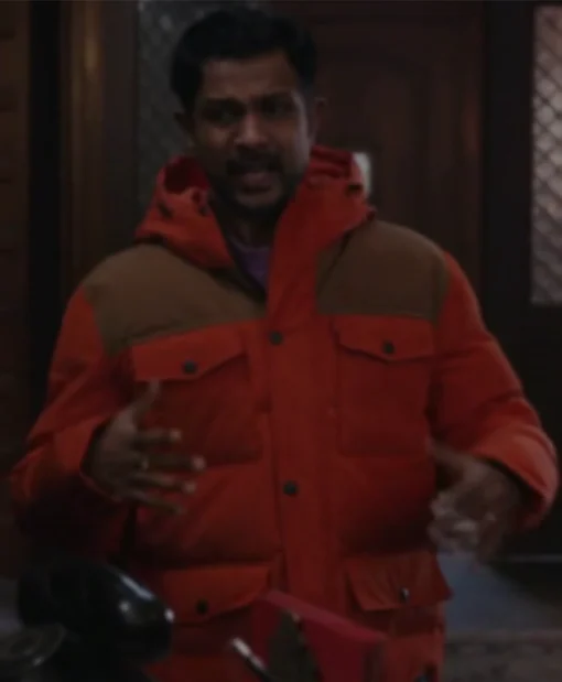 Jay Ghosts US Orange Parka Coat