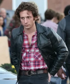 Jeremy Allen White Deliver Me from Nowhere Leather Jacket